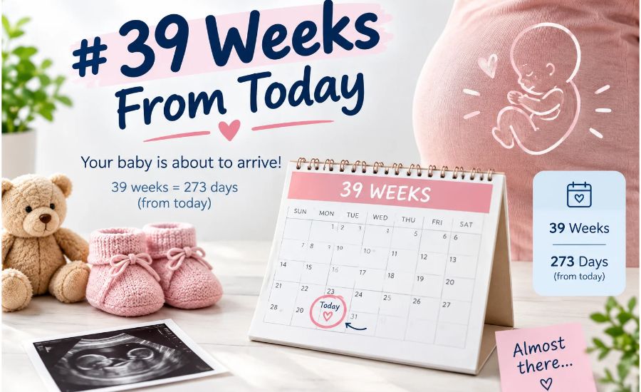 39 Weeks From Today