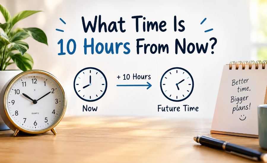 What Time Is 10 Hours From Now