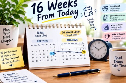 16 Weeks From Today